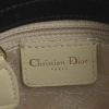 Bolso de mano Dior Lady Dior en satén negro y piedras de fantasía - Detail D3 thumbnail