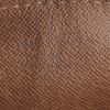 Bolso de mano Louis Vuitton Papillon en lona Monogram marrón y cuero natural - Detail D3 thumbnail