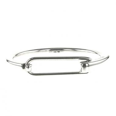 Bracciale Hermès Clic in argento