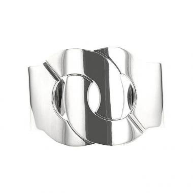 Bracciale rigido Dinh Van Menottes R40 in argento
