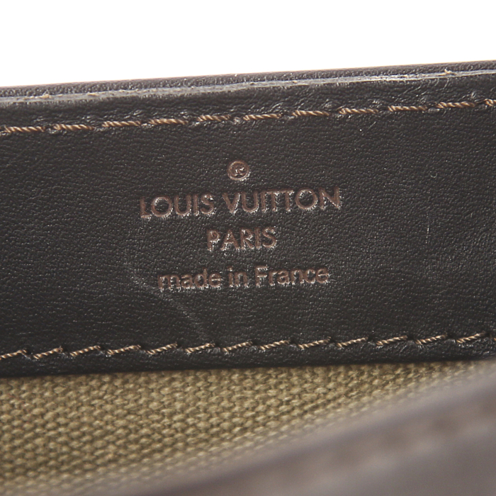 Louis Vuitton shoulder bag in brown leather - Detail D3