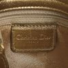 Bolso de mano Dior Mini Lady Dior en cuero cannage dorado - Detail D3 thumbnail