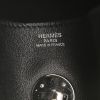 Hermes Lindy shoulder bag in black Swift leather - Detail D3 thumbnail