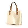Louis Vuitton Houston handbag in off-white monogram patent leather and natural leather - 00pp thumbnail