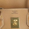 Borsa Hermès Haut à Courroies in pelle Fjord gold - Detail D3 thumbnail