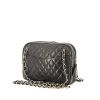 Bolso de mano Chanel Petit Shopping en cuero acolchado negro - 00pp thumbnail