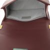 Chanel Boy shoulder bag in burgundy quilted leather - Detail D3 thumbnail