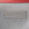 Chanel Boy shoulder bag in red quilted leather - Detail D4 thumbnail