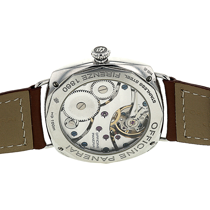 Montre Panerai Radiomir Black Seal PAM 183 en acier - Detail D3