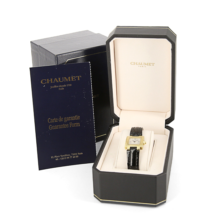 Chaumet watch in yellow gold Circa  1997 - Detail D2