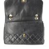 Sac à main Chanel Vintage en cuir matelassé noir - Detail D5 thumbnail
