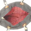 Dior Lady Dior handbag in black canvas cannage - Detail D2 thumbnail