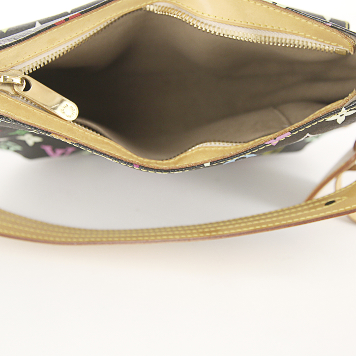 Louis Vuitton Lodge handbag in monogram canvas and natural leather - Detail D2