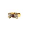 Van Cleef & Arpels ring in yellow gold,  diamonds and ruby - 00pp thumbnail