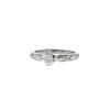 Chanel Matelassé solitaire ring in platinium and diamond of 0,20 carat - 00pp thumbnail