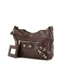 Balenciaga Classic City shoulder bag in brown leather - 00pp thumbnail