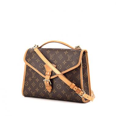 Bolso bandolera Louis Vuitton Bel Air en lona Monogram y cuero natural
