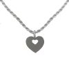 Collar Poiray Coeur Secret en oro blanco y diamantes - 00pp thumbnail