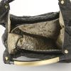 Roberto Cavalli Apple handbag in black leather - Detail D2 thumbnail