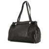 Hermès shopping bag in black leather clémence - 00pp thumbnail