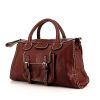 Chloé Edith handbag in brown leather - 00pp thumbnail