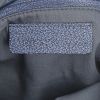 Alexander McQueen Faithful shoulder bag in blue grained leather - Detail D4 thumbnail