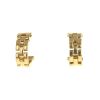 Cartier Maillon Panthère earrings in yellow gold - 00pp thumbnail