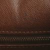 Borsa Louis Vuitton Boulogne in tela monogram cerata marrone e pelle naturale - Detail D3 thumbnail
