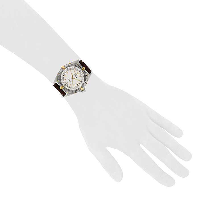 Montre Breitling Chronomat en acier Vers  1989 - Detail D1