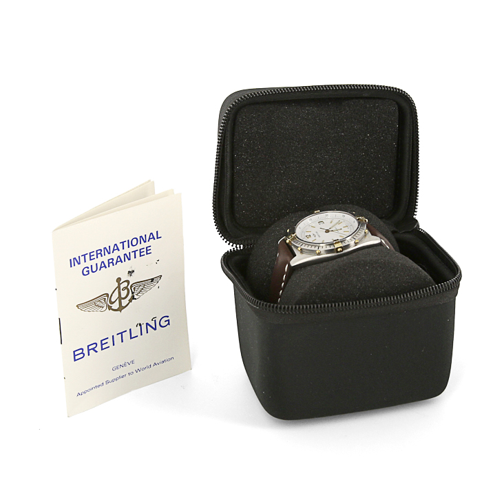 Montre Breitling Chronomat en acier Vers  1989 - Detail D2