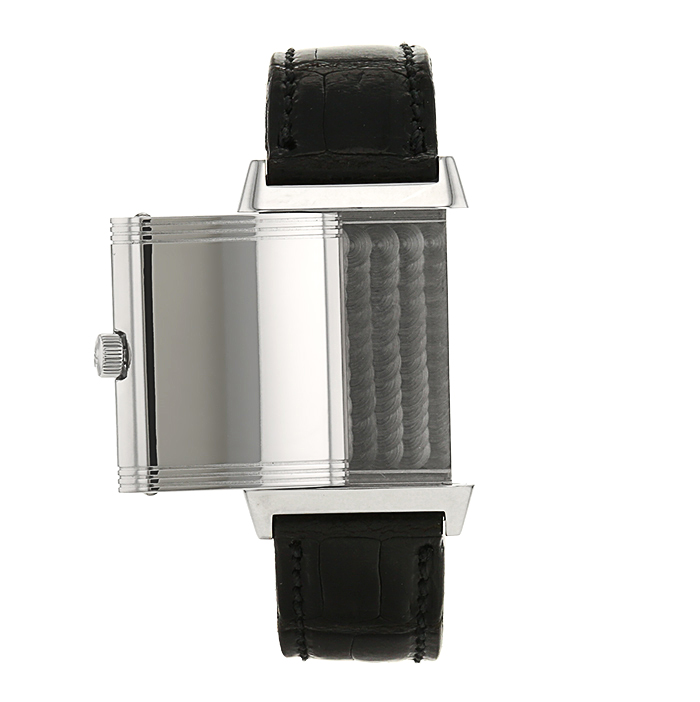 Jaeger-LeCoultre Reverso Grande Taille watch in stainless steel - Detail D2
