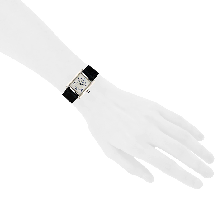 Reloj Cartier Must De Cartier de plata - Detail D1