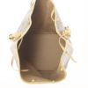 Louis Vuitton petit Noé small model shopping bag in brown monogram canvas and natural leather - Detail D2 thumbnail