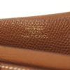 Hermès Béarn wallet in gold epsom leather - Detail D3 thumbnail