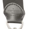 Louis Vuitton Satellite suitcase in black taiga leather - Detail D4 thumbnail