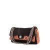 Chanel Timeless shoulder bag in brown quilted leather and brown foal - 00pp thumbnail