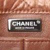 Chanel Timeless shoulder bag in brown quilted leather and brown foal - Detail D4 thumbnail