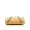 Chanel Timeless handbag in beige quilted leather - 360 Front thumbnail