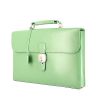 Dunhill briefcase in green leather - 00pp thumbnail