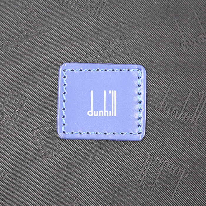 Portaordenador Dunhill en cuero azul eléctrico - Detail D4