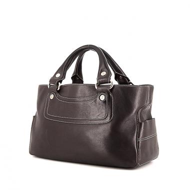 Borsa Celine Boogie in pelle marrone