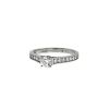 Cartier 1895 solitaire ring in platinium and diamond of 0,30 carat - 00pp thumbnail