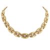 Articulated Cartier Gentiane 1990's linked necklace in yellow gold - 00pp thumbnail