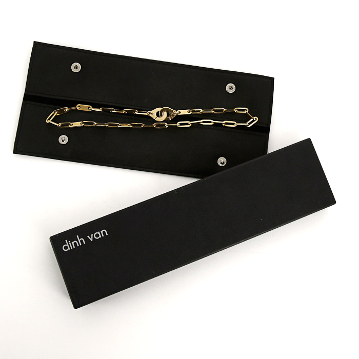 Collier Dinh Van Menottes R15 en or jaune - Detail D2