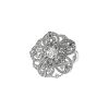 Chanel Camélia Dentelle ring in white gold and diamonds - 00pp thumbnail