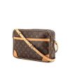 Louis Vuitton Reporter small model shoulder bag in monogram canvas and natural leather - 00pp thumbnail
