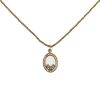 Chopard Happy Bubble necklace in yellow gold and diamonds - 00pp thumbnail