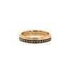 Boucheron Quatre wedding ring in pink gold and PVD - 00pp thumbnail
