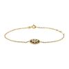 Bracciale Dior Rose des vents in oro giallo,  lapislazzuli e diamante - 00pp thumbnail