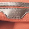 Sac à dos Louis Vuitton en toile damier ébène et cuir marron - Detail D3 thumbnail
